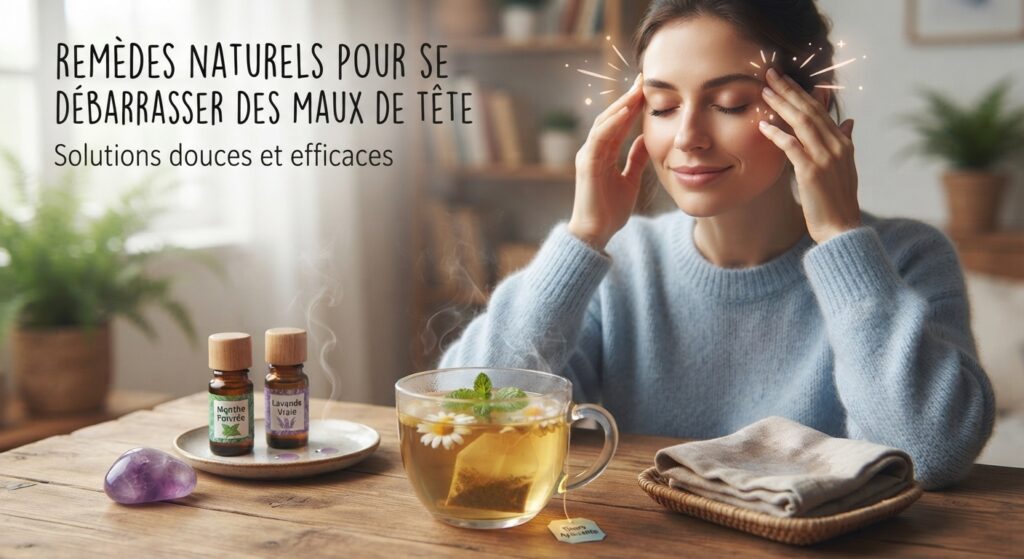 Remèdes naturels pour se débarrasser des maux de tête
