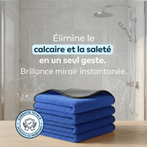 Chiffon microfibre sans trace : la méthode experte pour des vitres, miroirs et surfaces impeccables